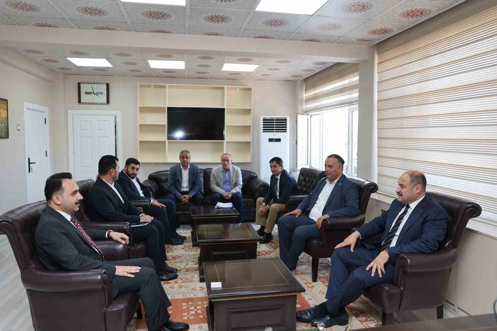Gülpınar Hilvan’da temas ve incelemelerde bulundu