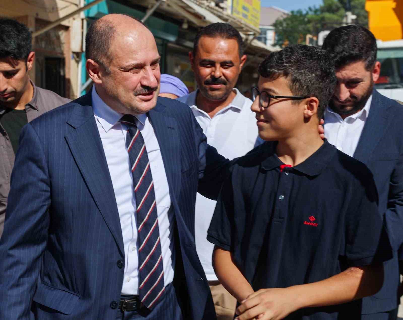 Gülpınar Hilvan’da temas ve incelemelerde bulundu