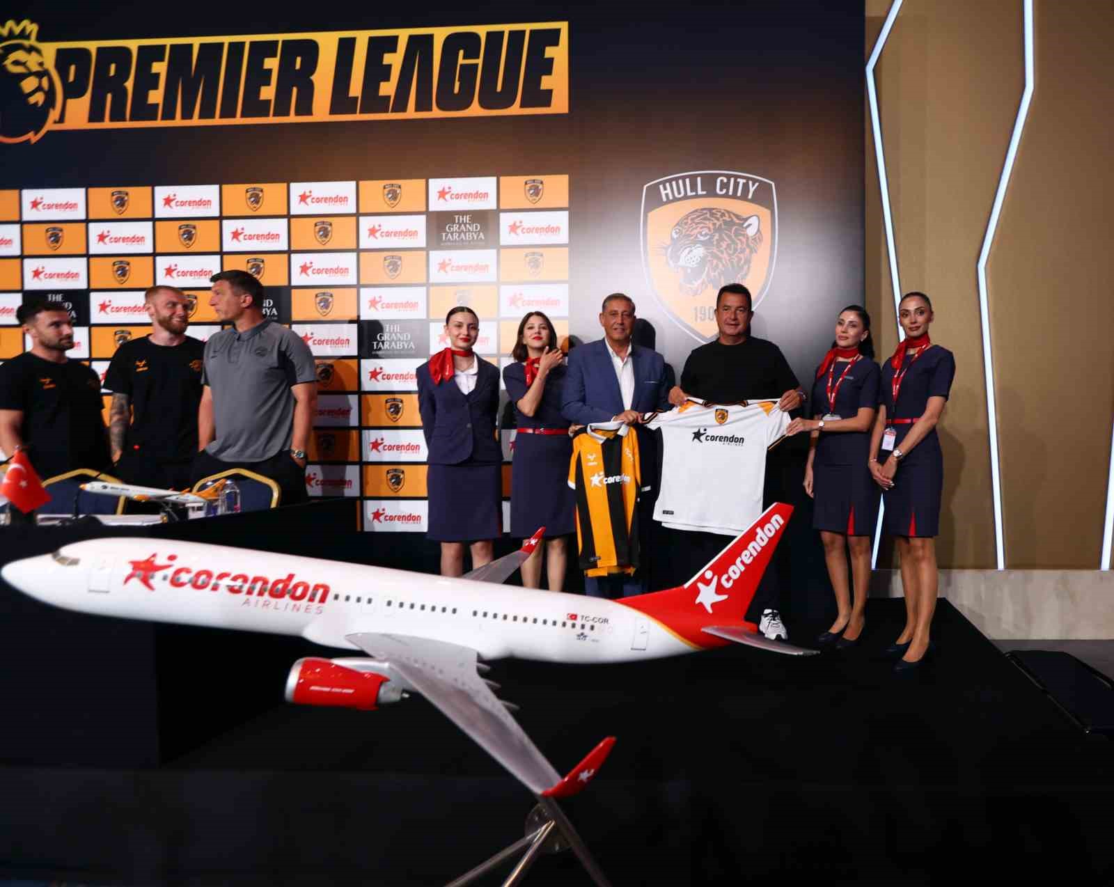Corendon Airline, Hull City’nin Premier Lig yolculuğunda desteğini sürdürüyor