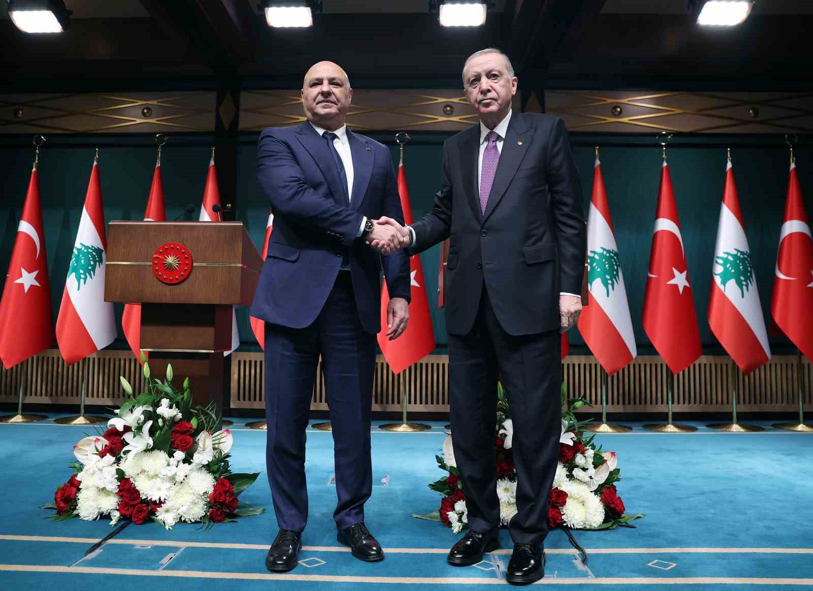 Cumhurbaşkanı Erdoğan: "Güvenlik bağlamında Lübnan Silahlı Kuvvetleri’ne desteğimiz sürecek"