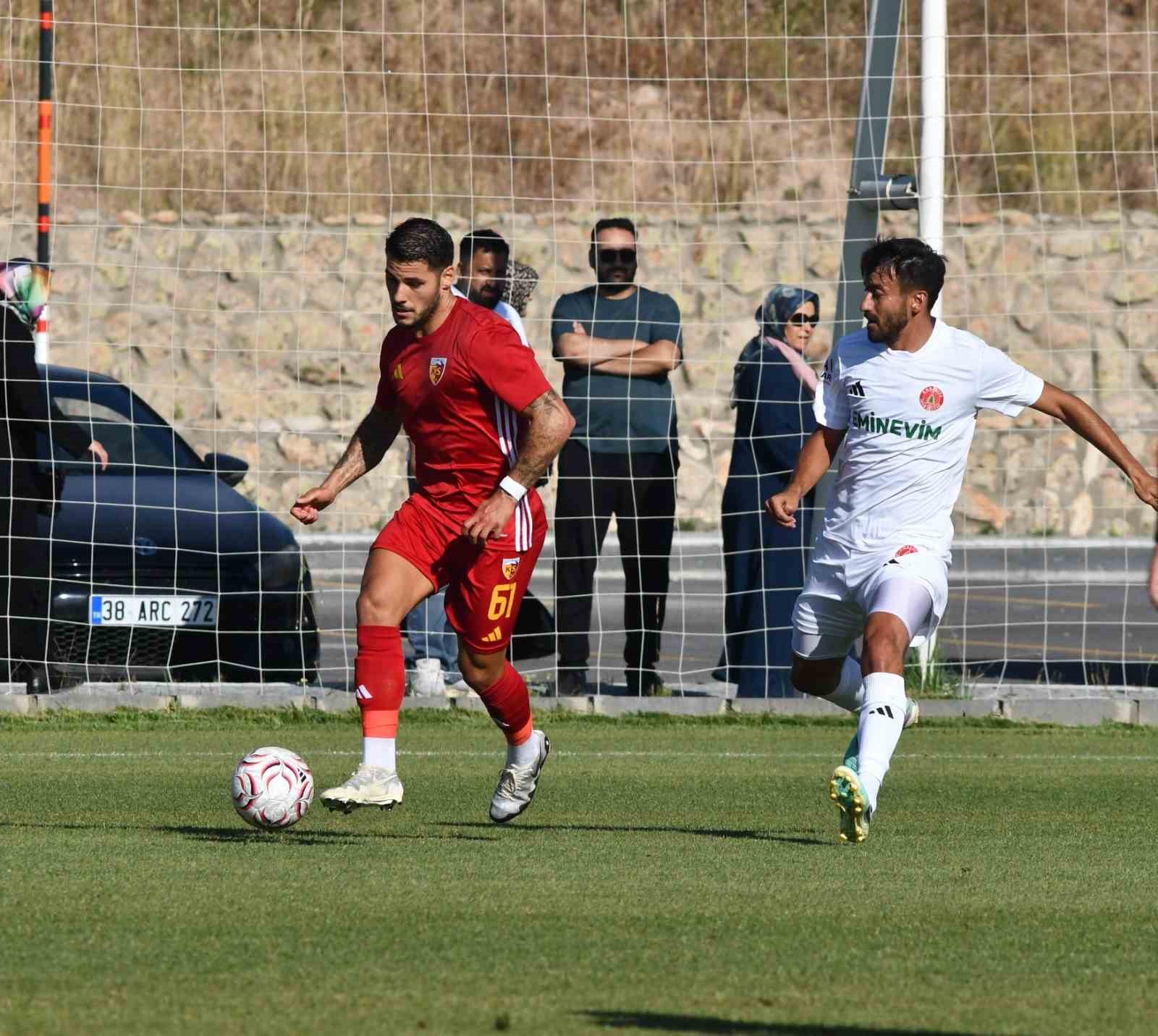 Hazırlık maçı: Kayserispor: 2 - Ümraniyespor: 1