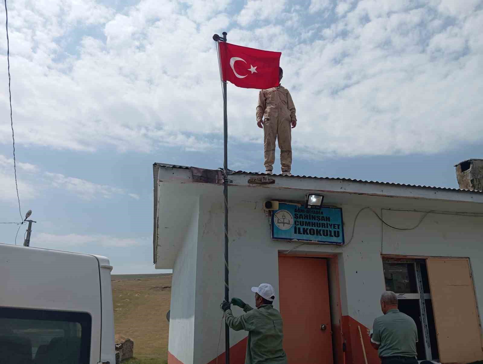 Diyadin’de okullar yeni döneme hazırlanıyor