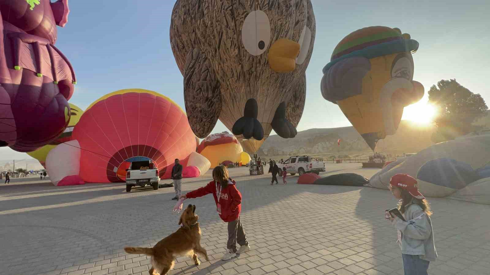 Kapadokya’da görsel şölen