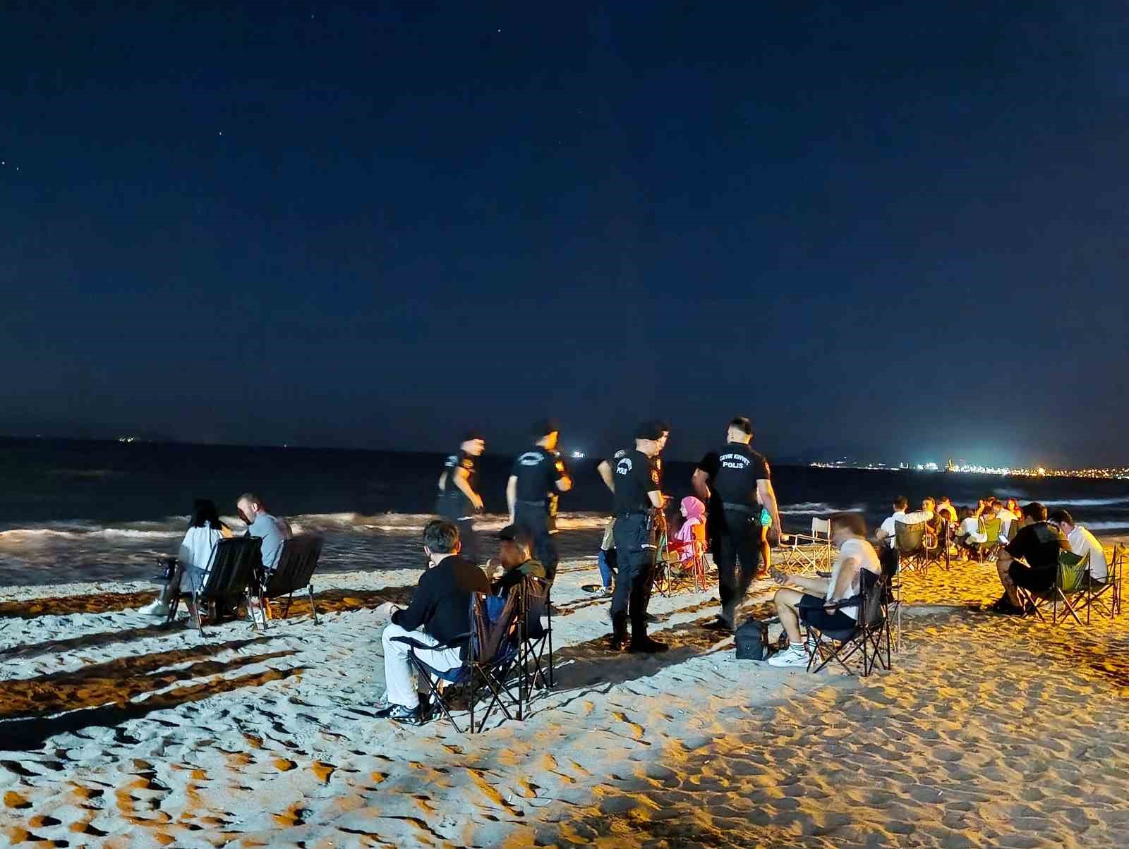Tekirdağ Emniyeti kumsallarda huzur mesaisini sürdürüyor