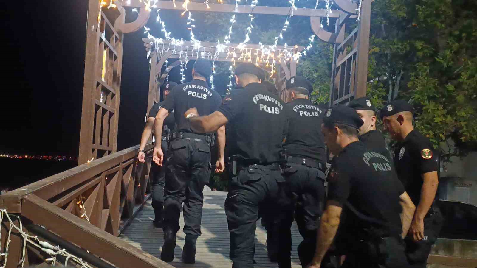 Tekirdağ Emniyeti kumsallarda huzur mesaisini sürdürüyor