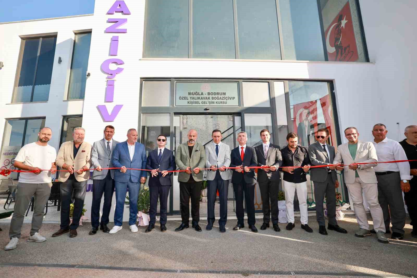 Eğitim yatırımlarına bir halka daha eklendi, Yalıkavak’ta yeni şube açıldı