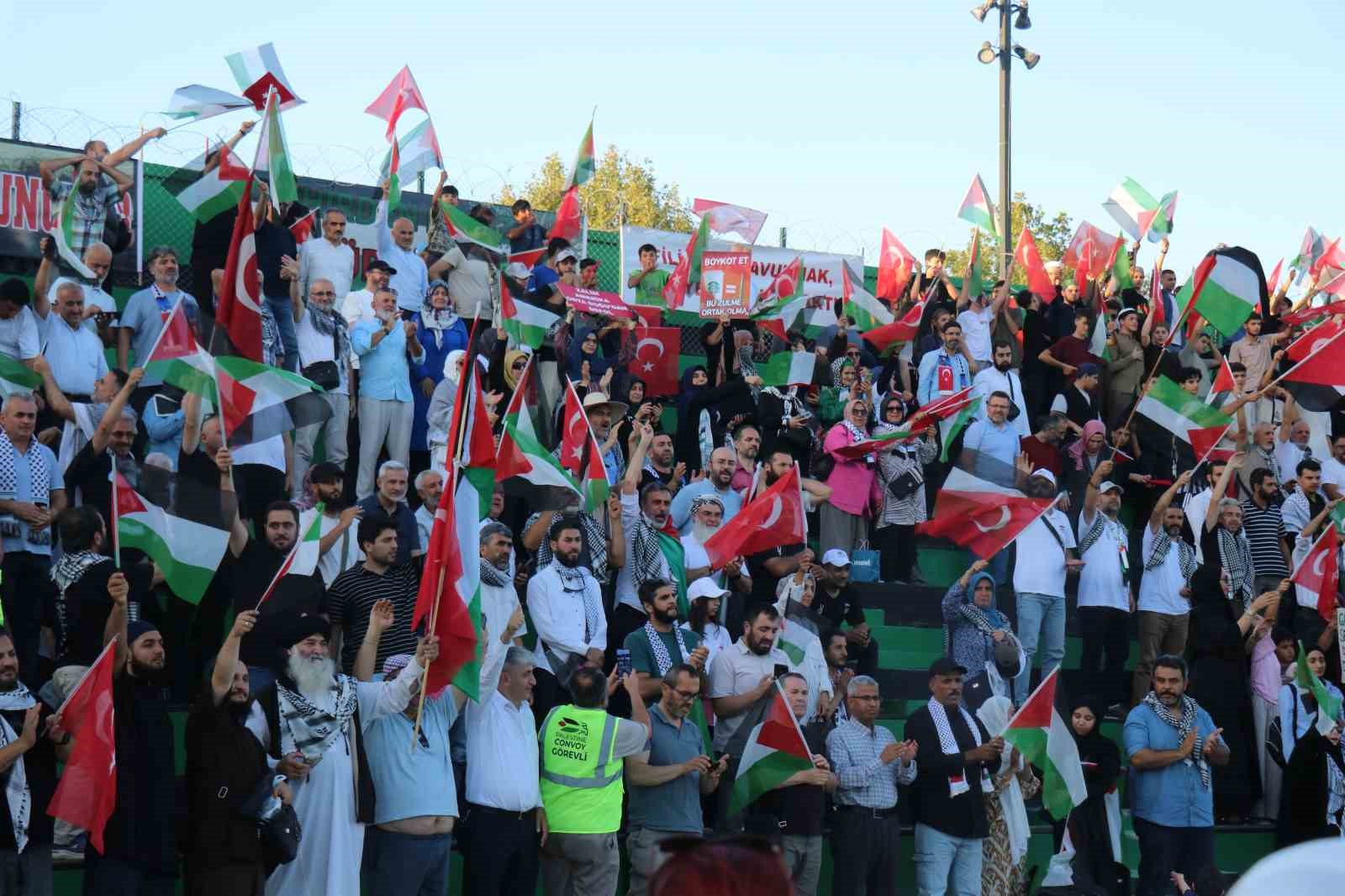 Uluslararası Filistin Kara Konvoyu Sakarya’da