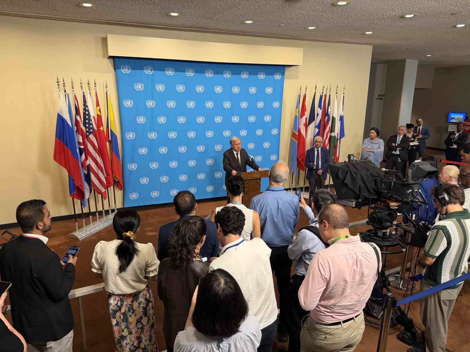 BM Genel Sekreteri Guterres: "Dünya artık daha fazla savaşı kaldıramaz"