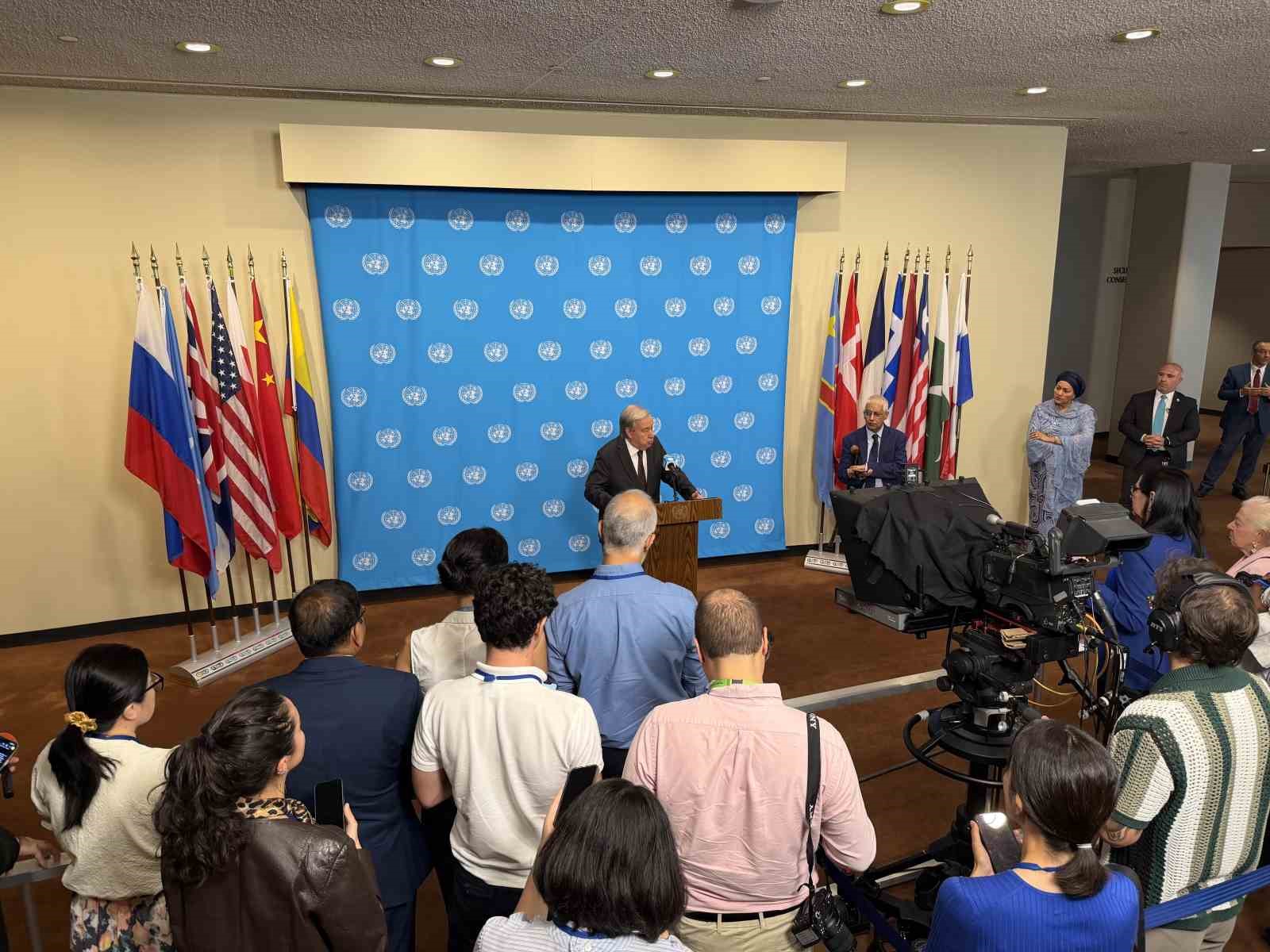 BM Genel Sekreteri Guterres: "Dünya artık daha fazla savaşı kaldıramaz"