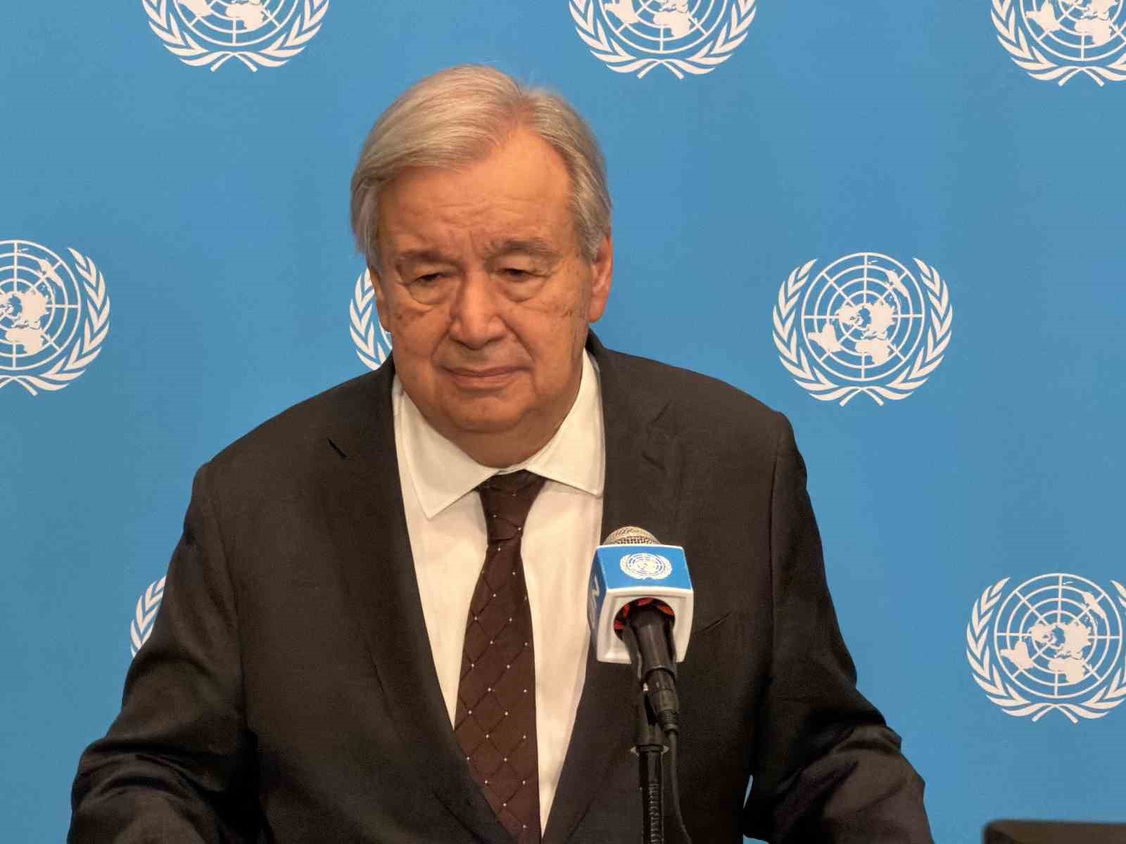 BM Genel Sekreteri Guterres: "Dünya artık daha fazla savaşı kaldıramaz"
