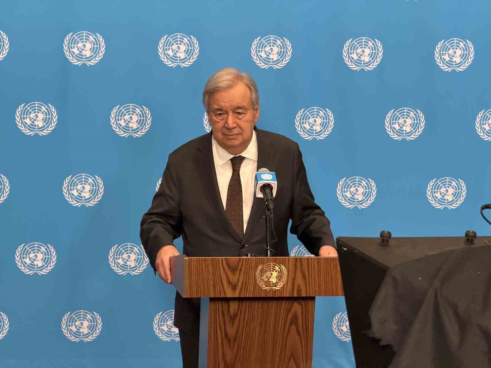 BM Genel Sekreteri Guterres: "Dünya artık daha fazla savaşı kaldıramaz"