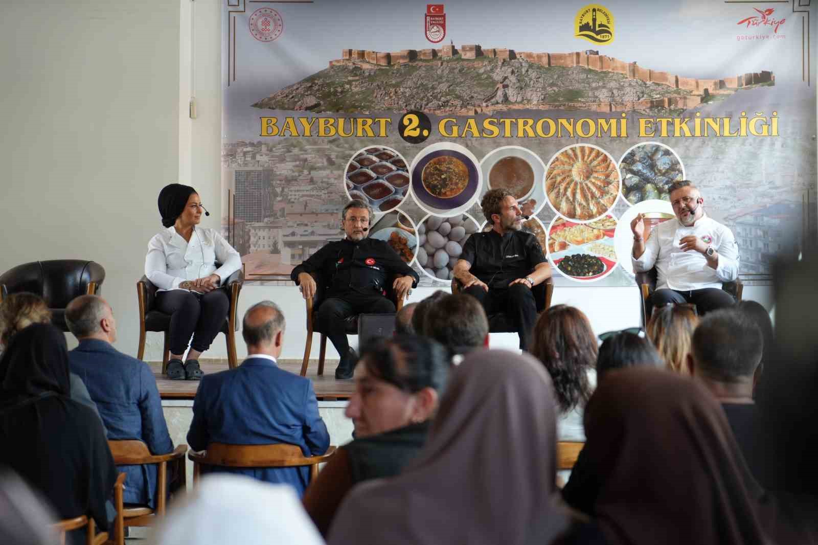 Bayburt mutfağı ikinci kez gastronomi festivalinde tanıtılıyor