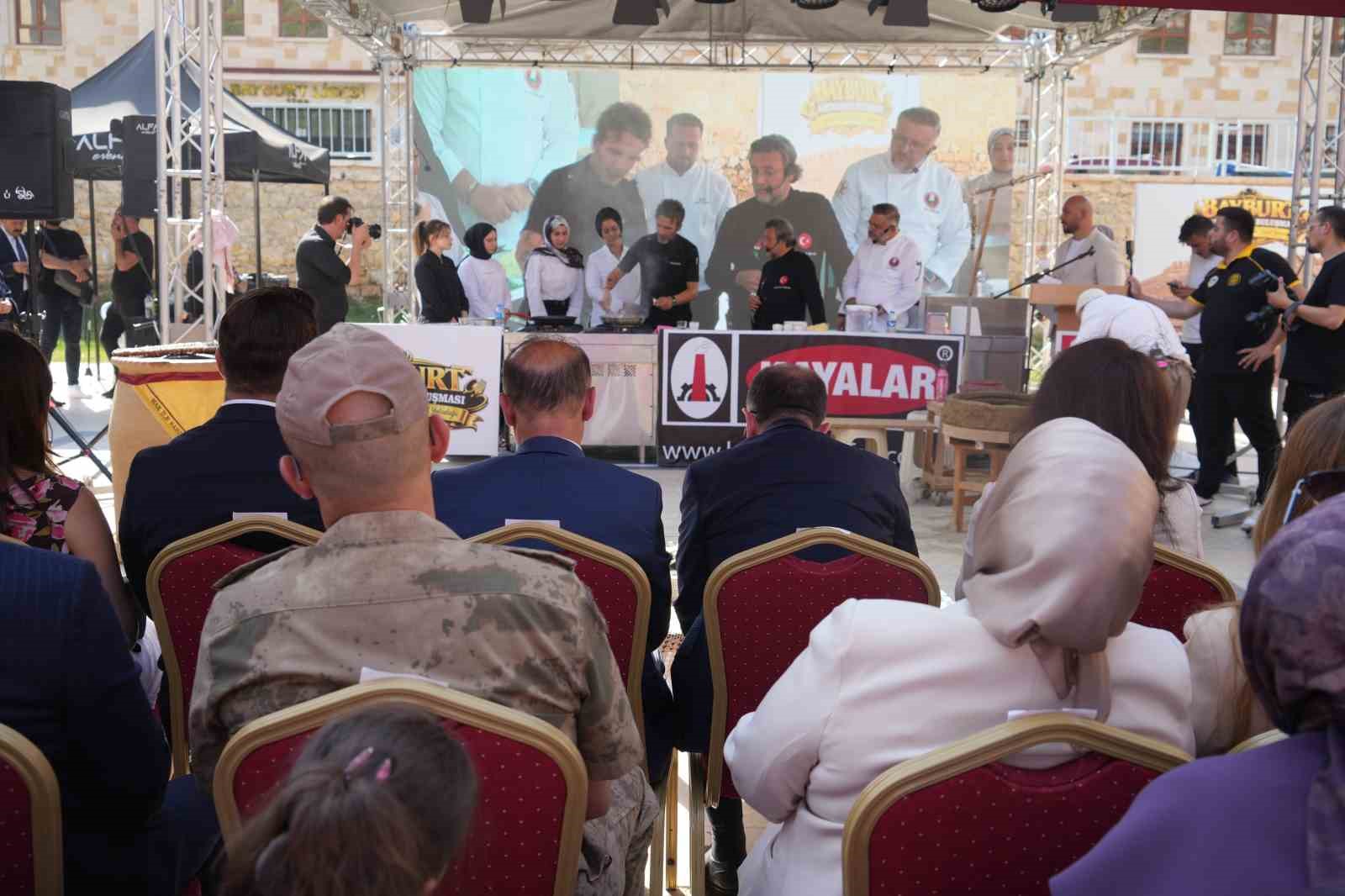 Bayburt mutfağı ikinci kez gastronomi festivalinde tanıtılıyor