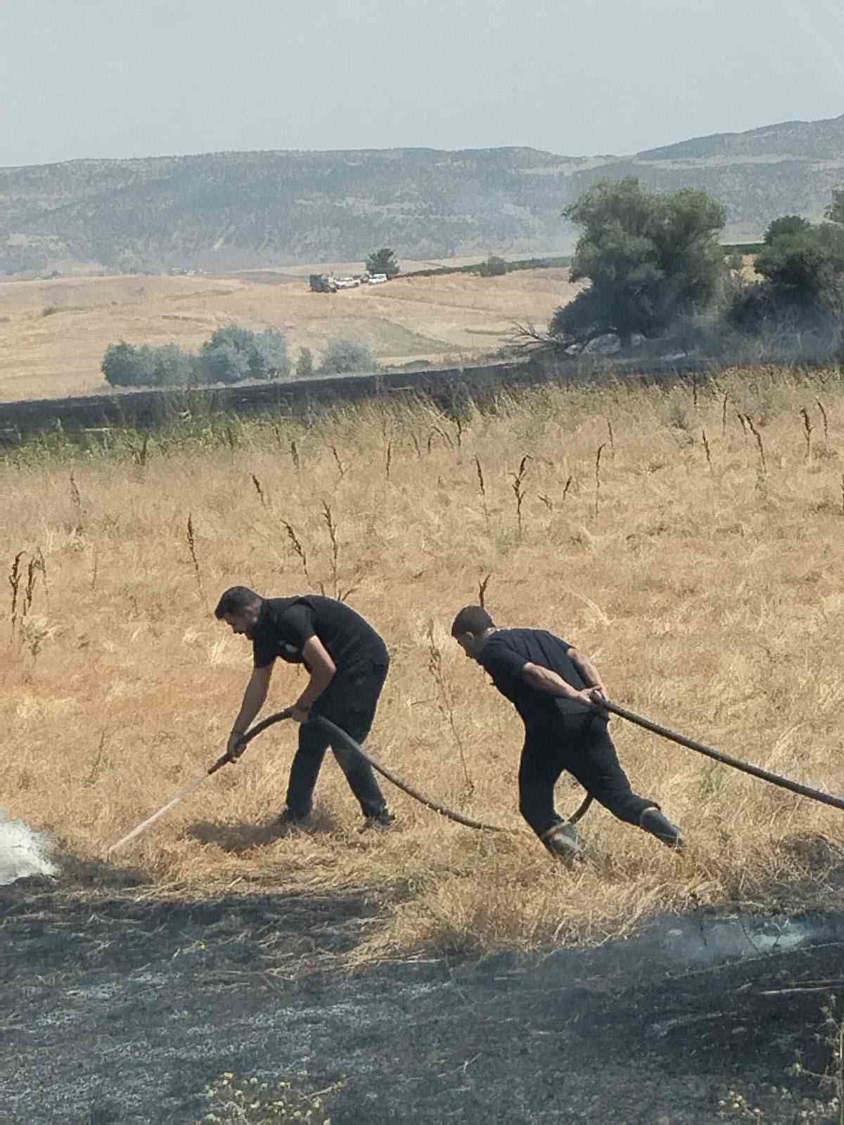 Bingöl’de arazi yangını: 2 bin dönüm arazi zarar gördü