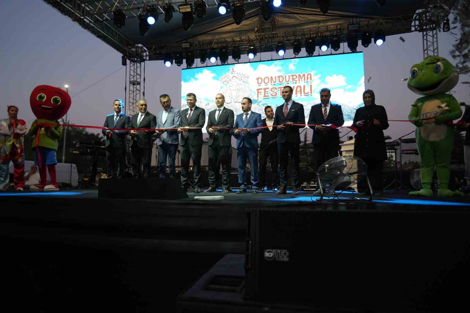 "Niğde Dağ, Doğa ve Dondurma Festivali" başladı