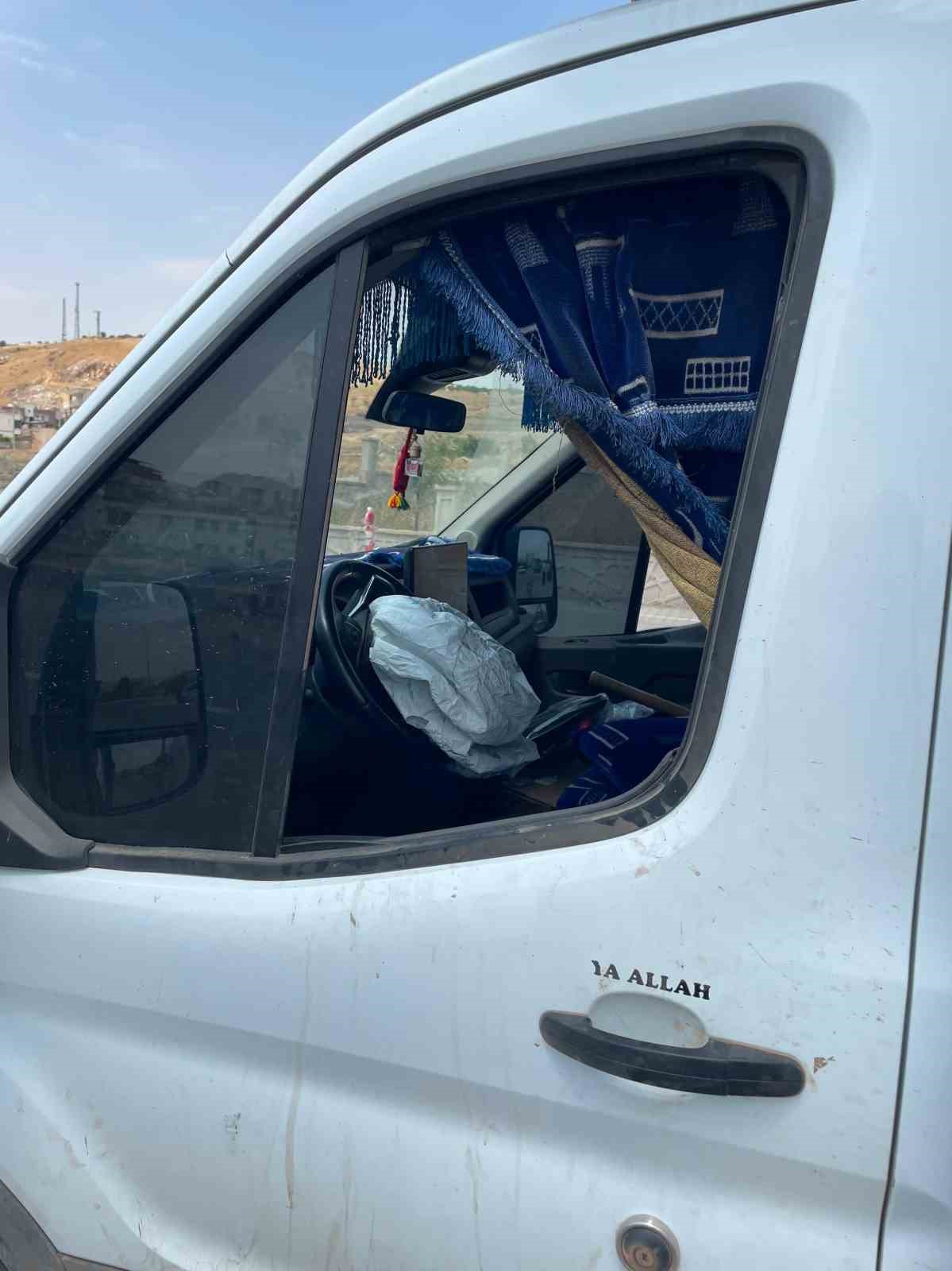 Siirt’te maddi hasarlı trafik kazası