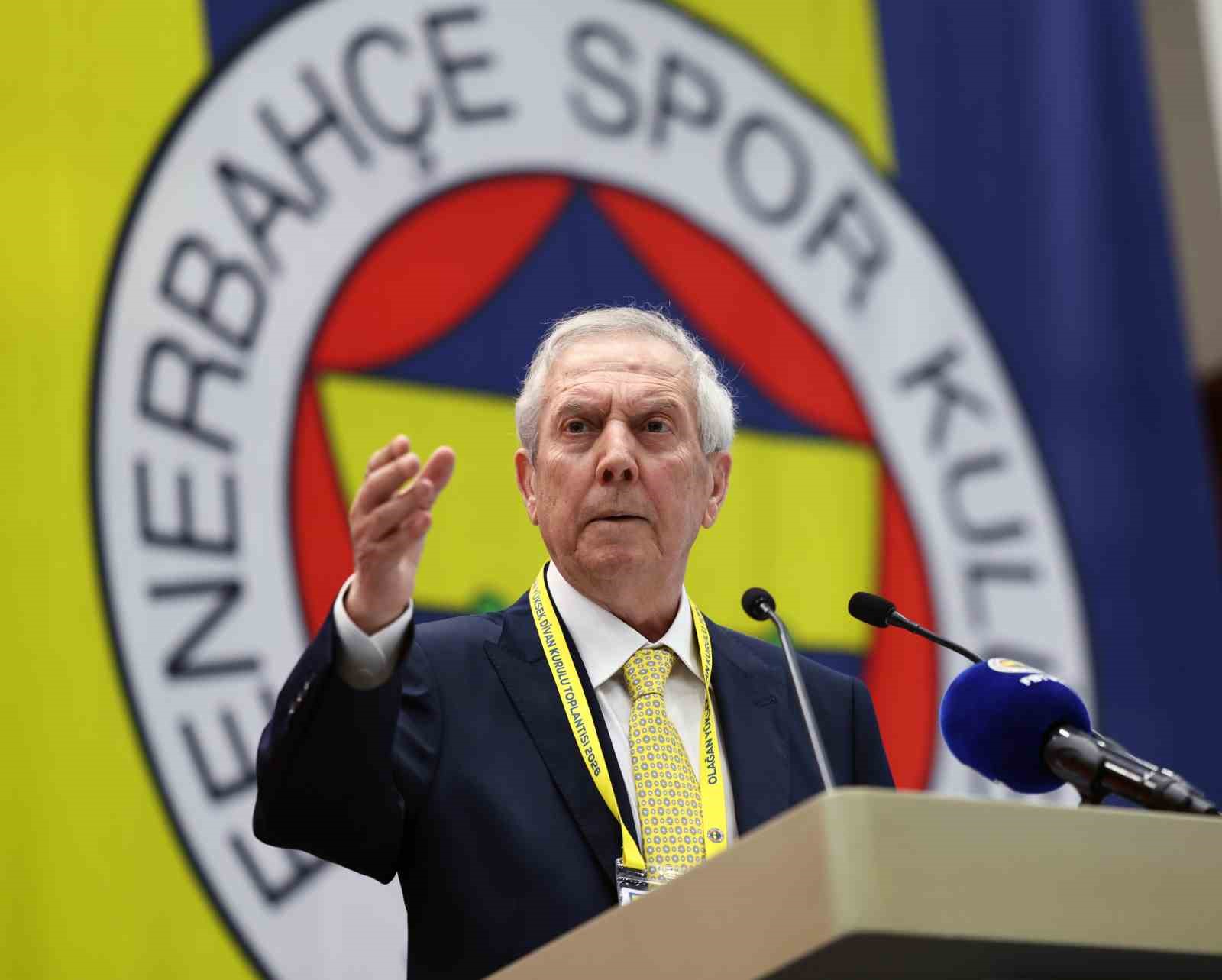Aziz Yıldırım: "Her şeyimi ortaya koyacağım ve Fenerbahçe’yi şampiyon yapacağım"