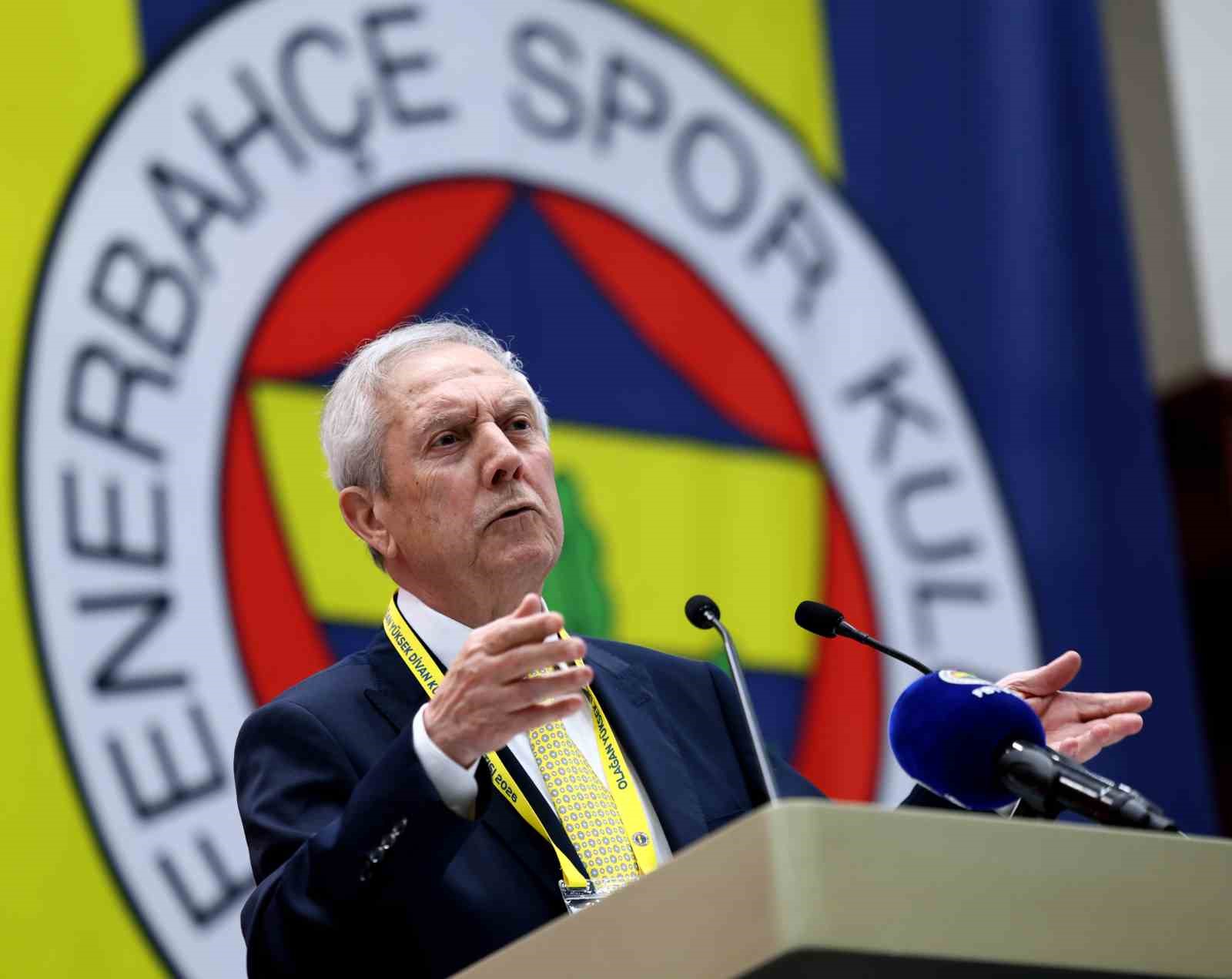 Aziz Yıldırım: "Her şeyimi ortaya koyacağım ve Fenerbahçe’yi şampiyon yapacağım"