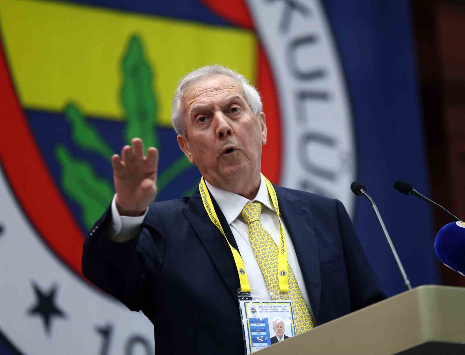 Aziz Yıldırım: "Her şeyimi ortaya koyacağım ve Fenerbahçe’yi şampiyon yapacağım"