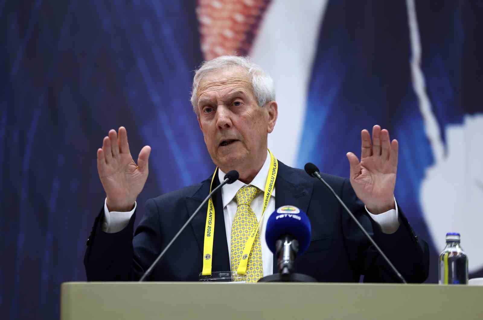 Aziz Yıldırım: "Her şeyimi ortaya koyacağım ve Fenerbahçe’yi şampiyon yapacağım"