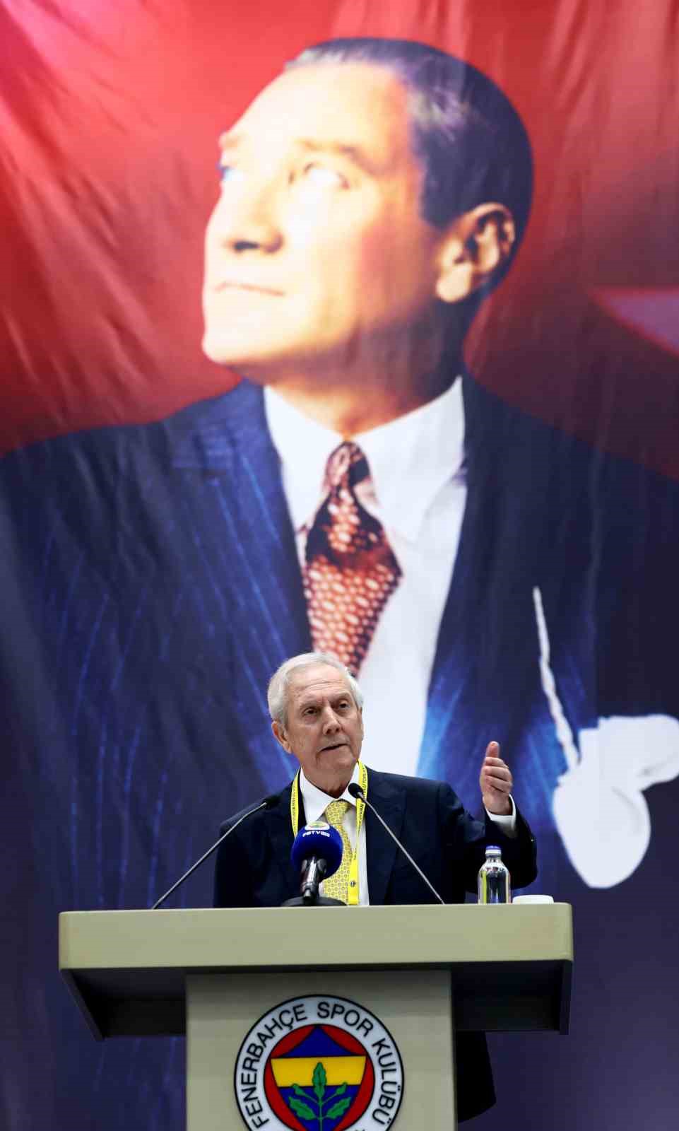 Aziz Yıldırım: "Her şeyimi ortaya koyacağım ve Fenerbahçe’yi şampiyon yapacağım"