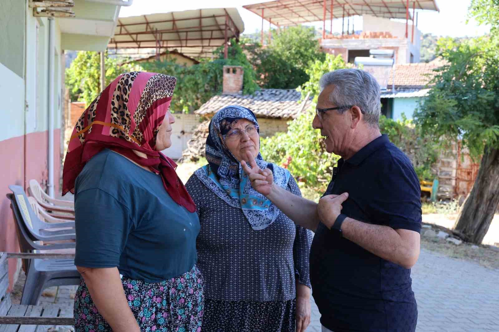 Başkan Tetik, Arslanlı ve Sailer’de vatandaşları dinledi