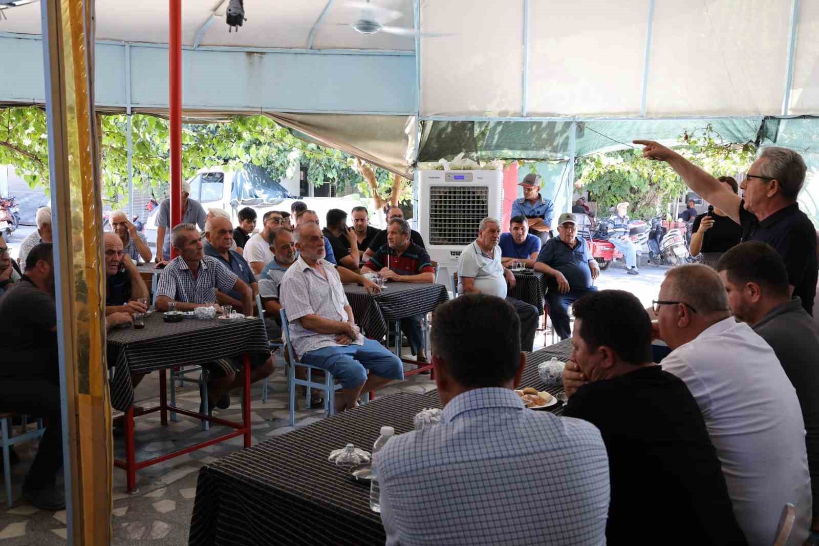 Başkan Tetik, Arslanlı ve Sailer’de vatandaşları dinledi
