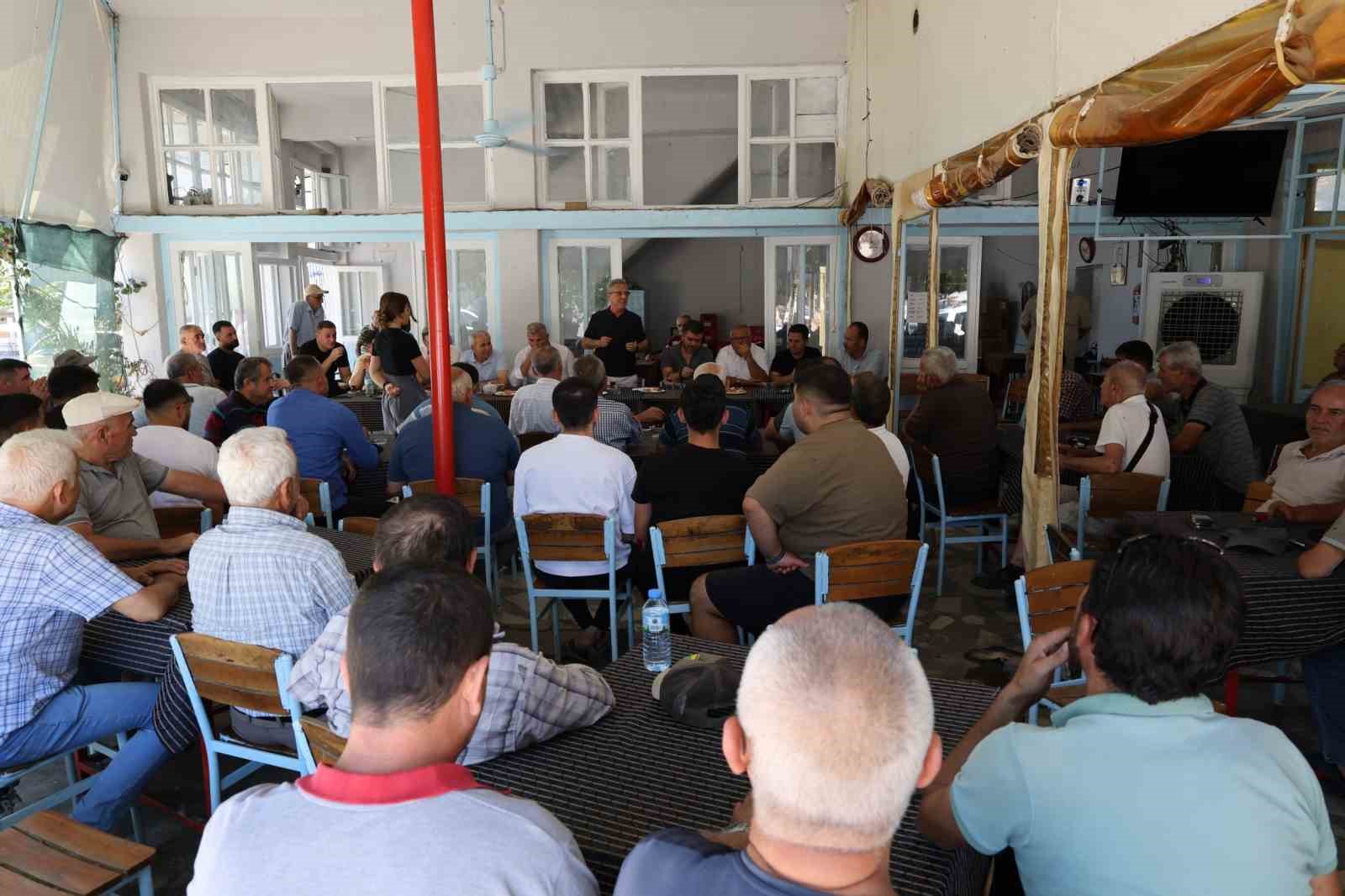 Başkan Tetik, Arslanlı ve Sailer’de vatandaşları dinledi