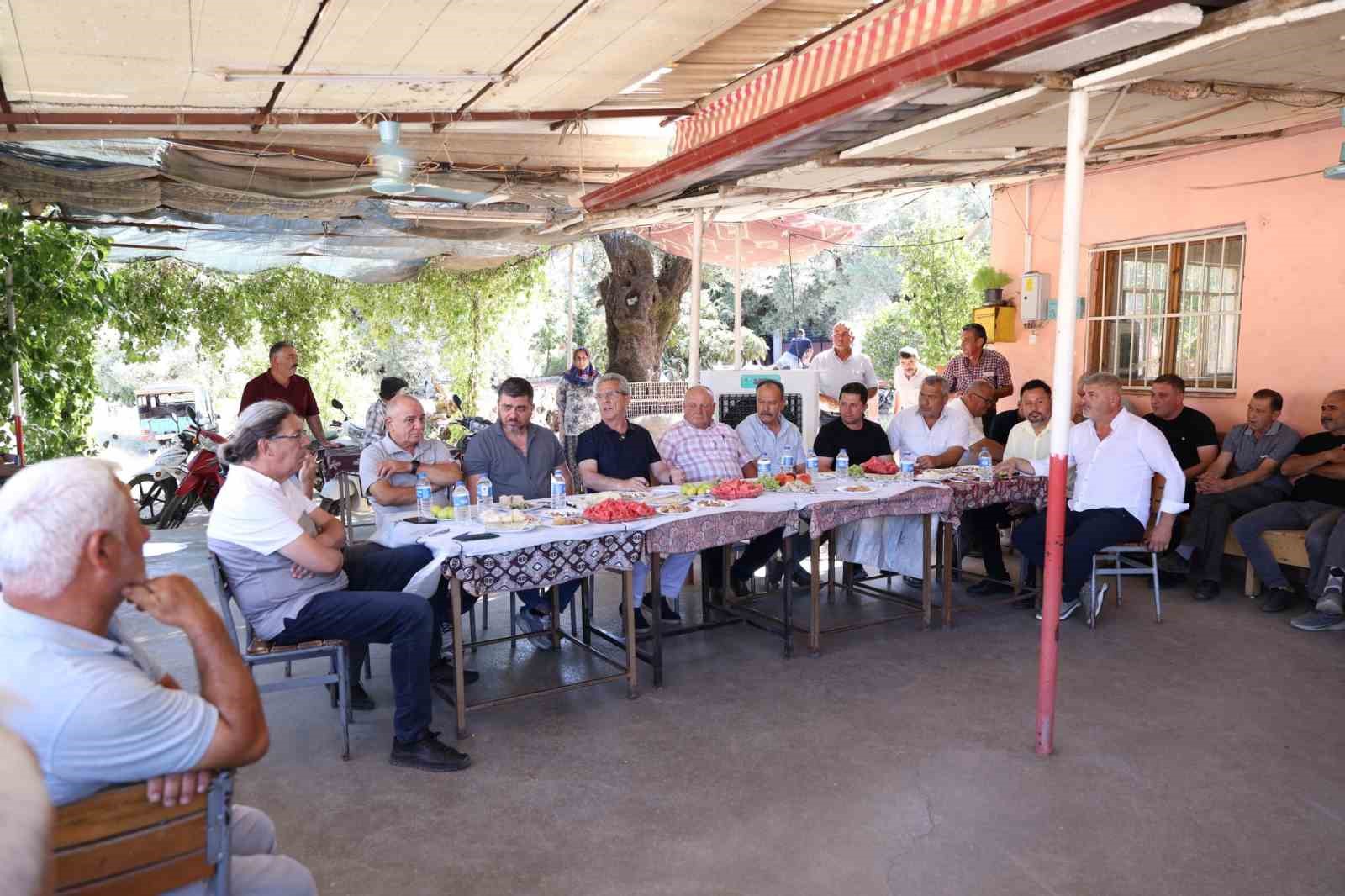 Başkan Tetik, Arslanlı ve Sailer’de vatandaşları dinledi