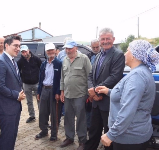 Çıldır Kaymakamı Sakızcı köylerde