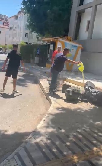 839 bin lira ceza yemesine sebep olan ses sistemini belediye önünde yakan işletme sahibi tutuklandı