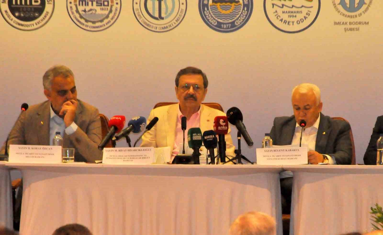 TOBB Başkanı Hisarcıklıoğlu: "Ortak akıldan uzaklaşmadan ülkemizi daha ileriye taşıyacağız"