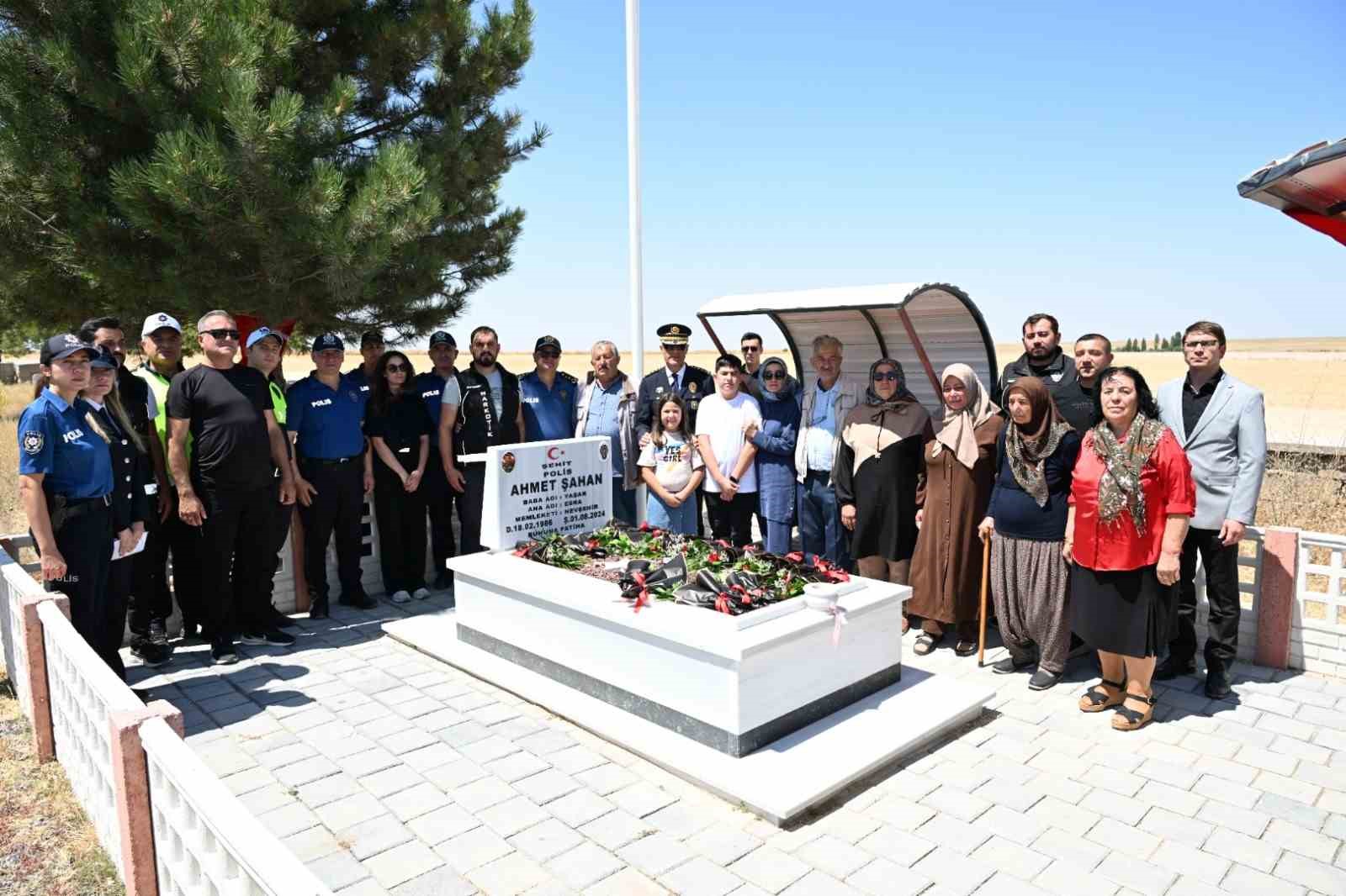 Kastamonu’da şehit düşen polis memuru, şehadetinin 2. yılında dualarla anıldı