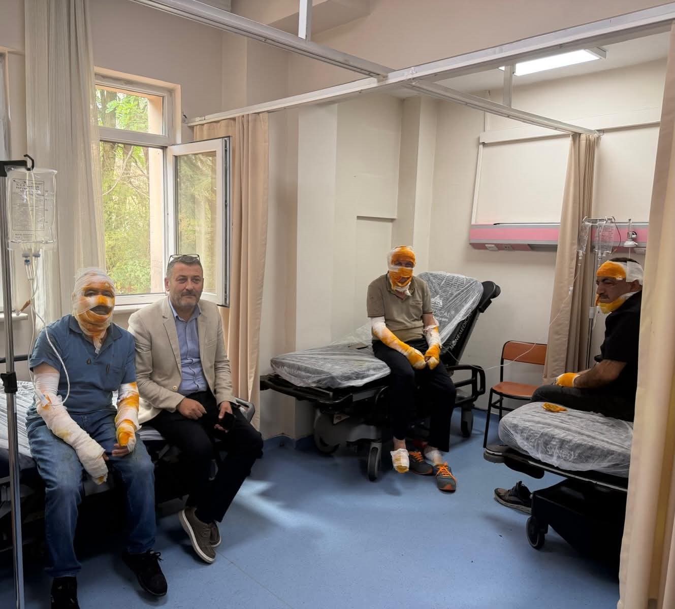 Ordu’da ev yangınında tüp patladı: 5 yaralı