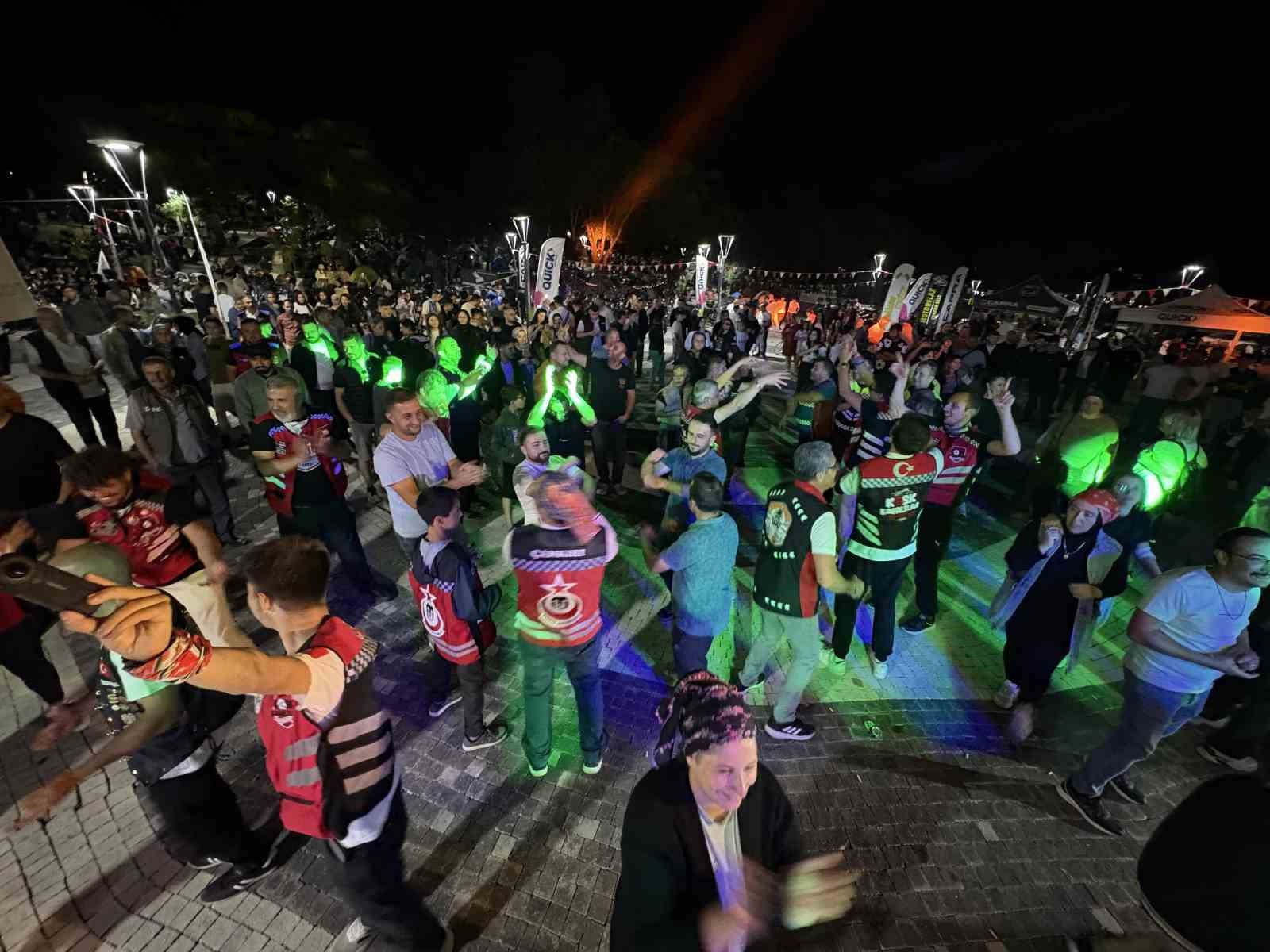 Türkiye’nin dört bir yanından gelen motosiklet tutkunları Kastamonu’da buluştu