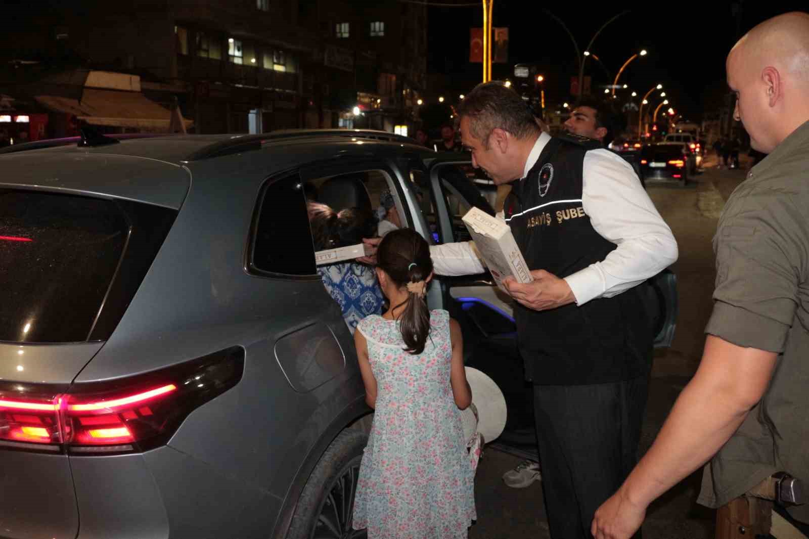 Cizre’de 400 polisle huzur ve güven uygulaması