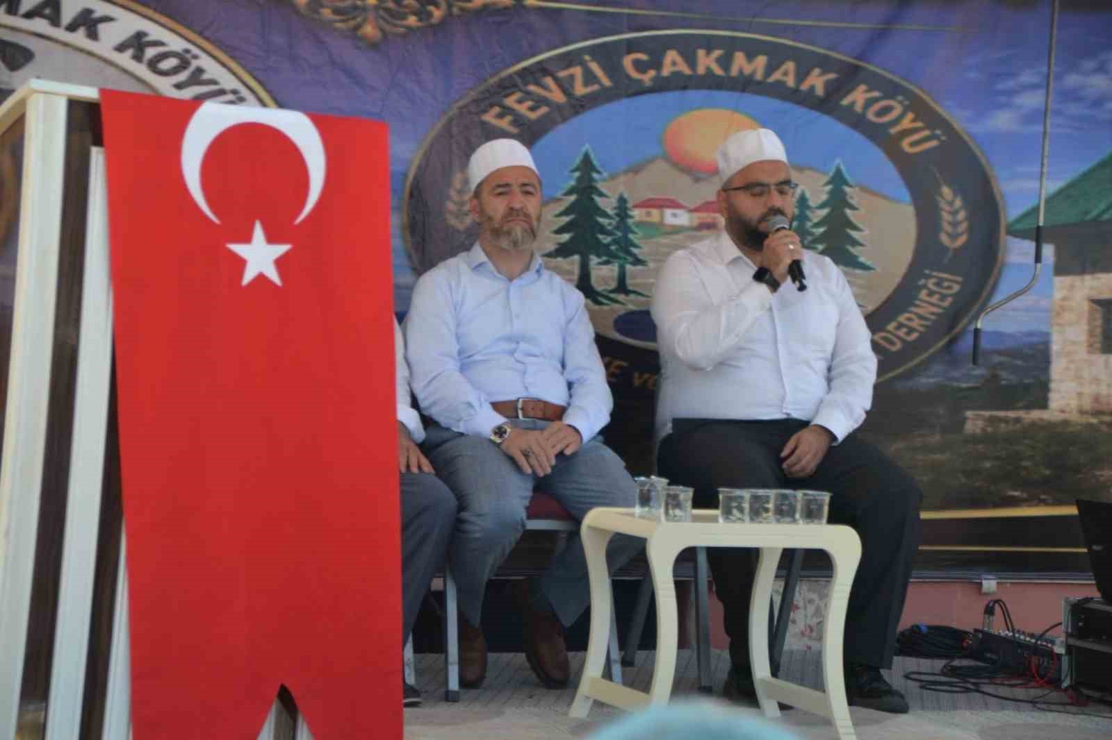 Horasan erenlerinden Çağırgan Baba, Alucra’da dualarla anıldı