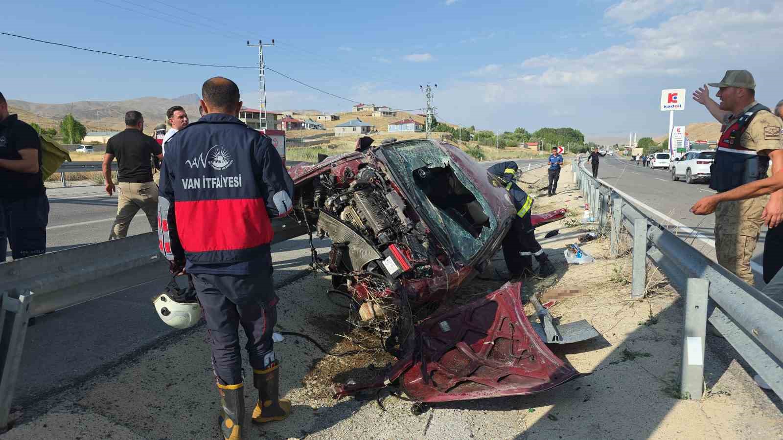 Van’da trafik kazası: 4 yaralı