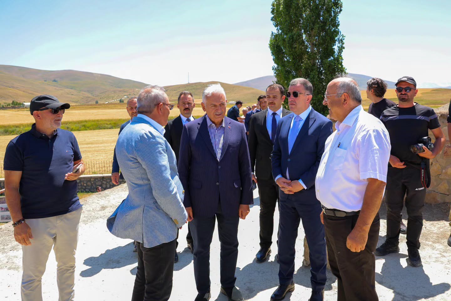 Binali Yıldırım Harman Şenliği programına katıldı