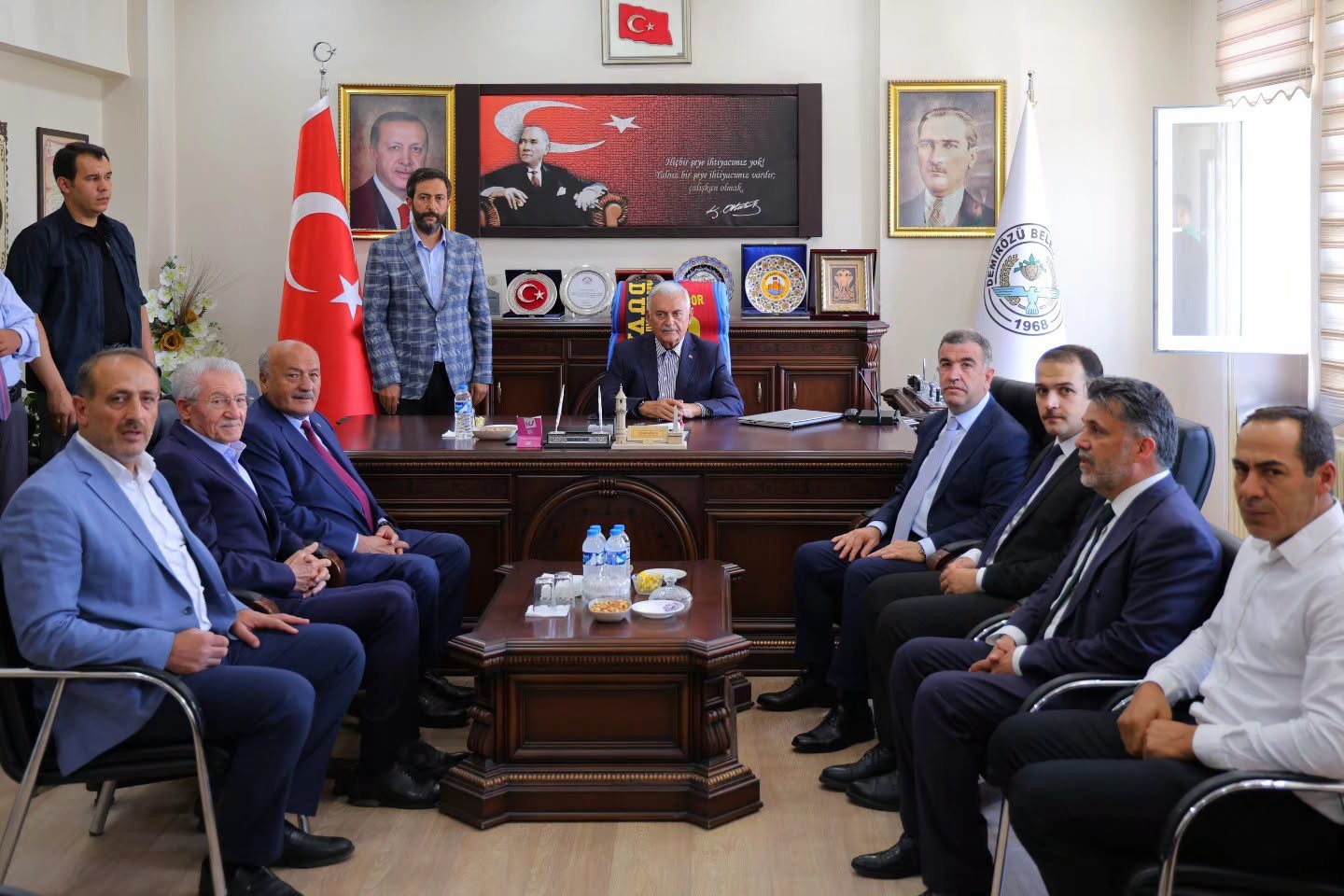 Binali Yıldırım Harman Şenliği programına katıldı