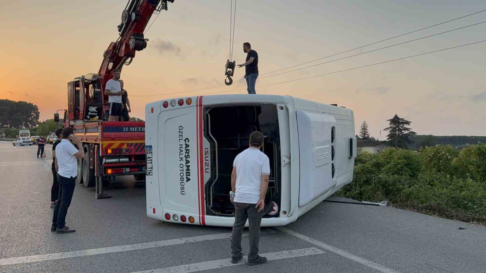 Samsun’daki kazada yaralıların isimleri belli oldu