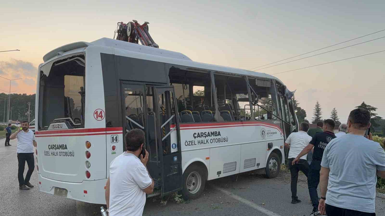 Samsun’daki kazada yaralıların isimleri belli oldu
