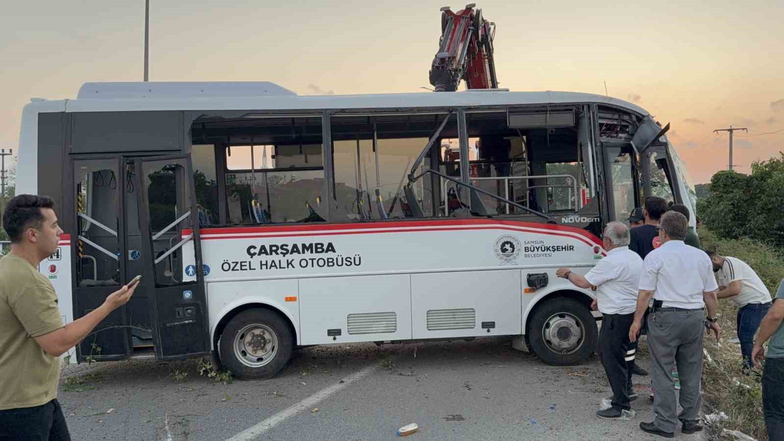 Samsun’daki kazada yaralıların isimleri belli oldu