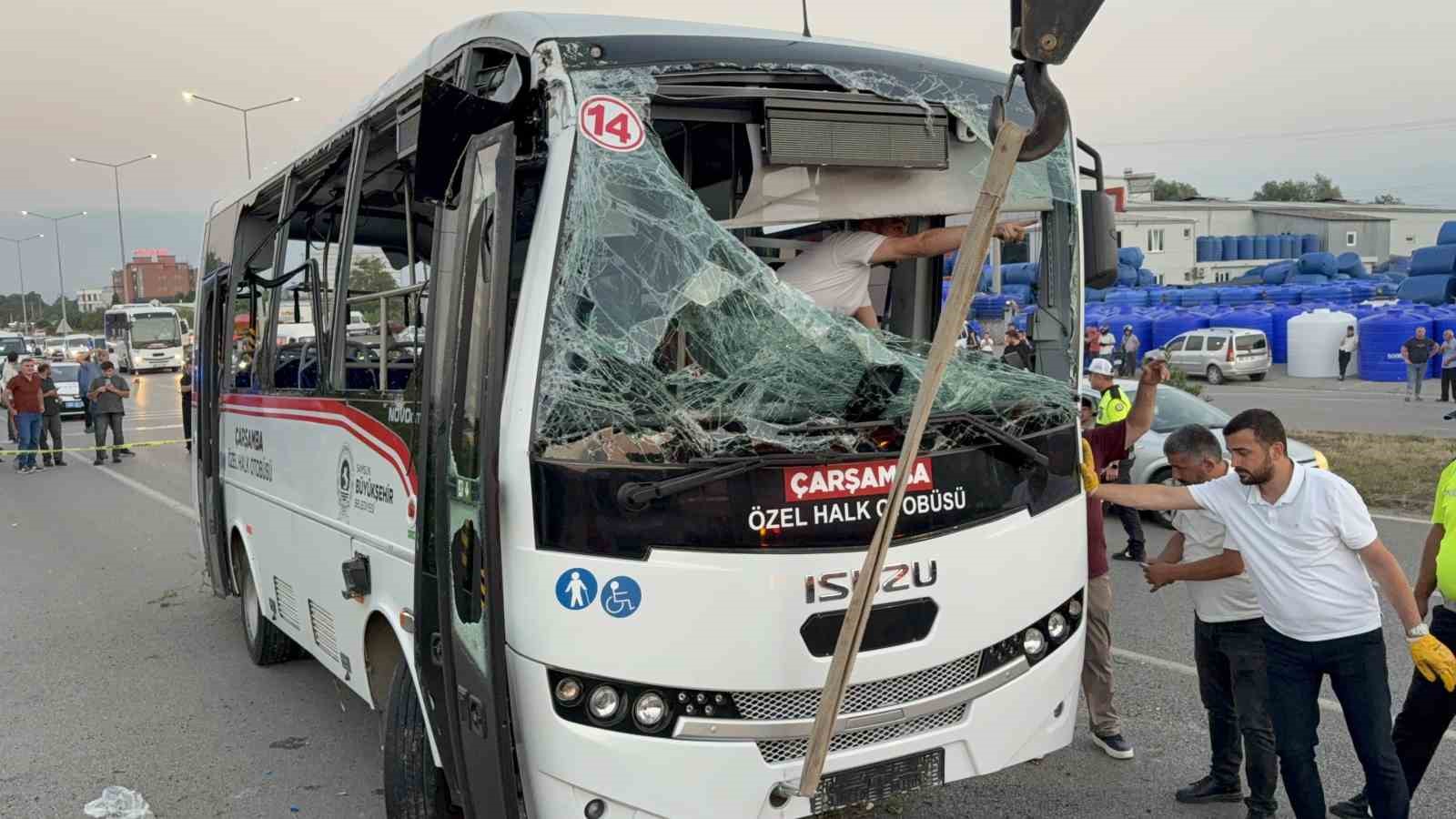 Samsun’daki kazada yaralıların isimleri belli oldu
