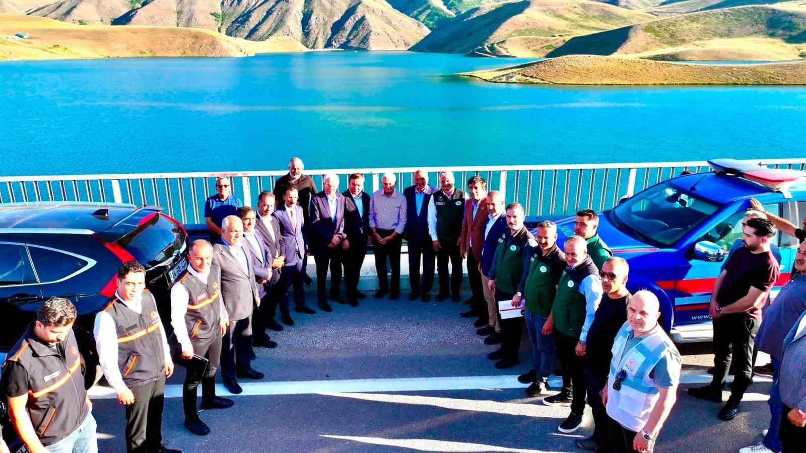 Yıldırım Turnaçayırı Barajı’nda incelemelerde bulundu