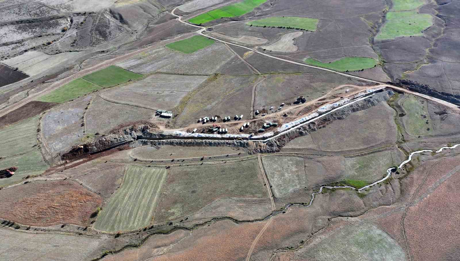 Turnaçayırı Barajı Sulamasında çalışmaların yüzde 52’si tamamlandı