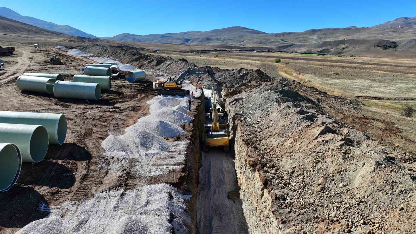 Turnaçayırı Barajı Sulamasında çalışmaların yüzde 52’si tamamlandı