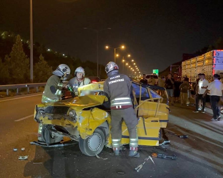 İskenderun’da trafik kazası: 3 yaralı