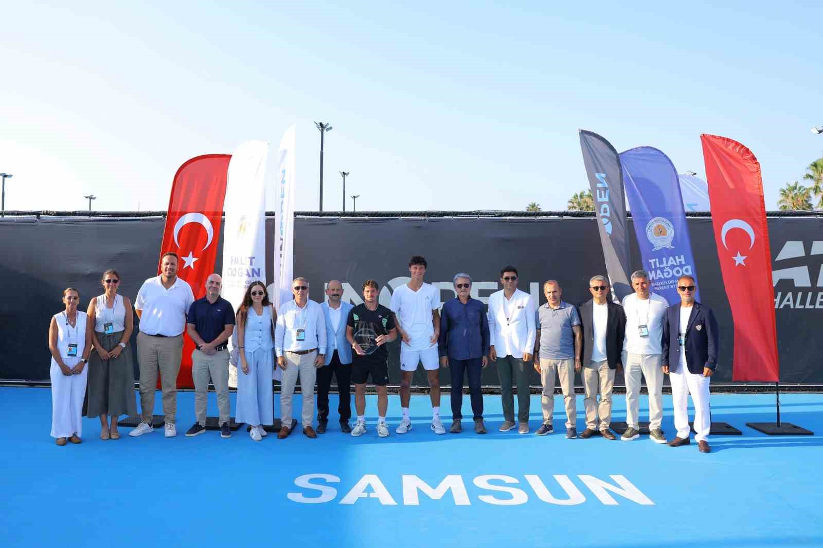 Dünya tenisi Samsun’da buluştu, kupalar sahiplerini buldu