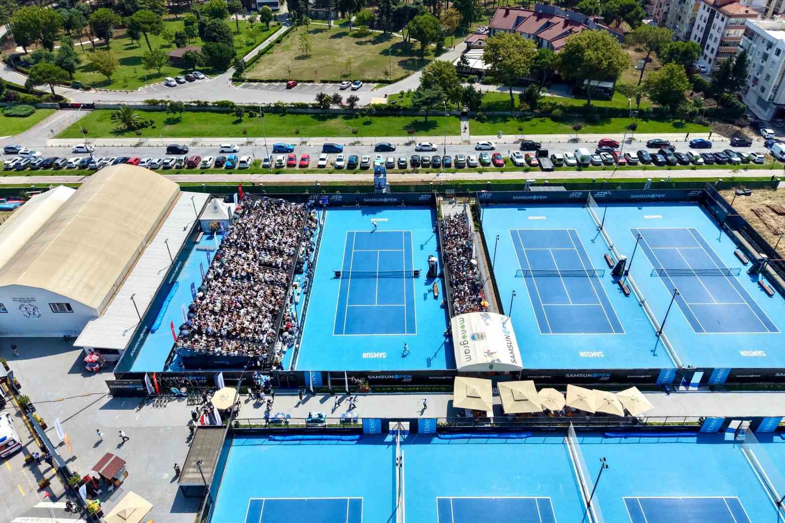 Dünya tenisi Samsun’da buluştu, kupalar sahiplerini buldu